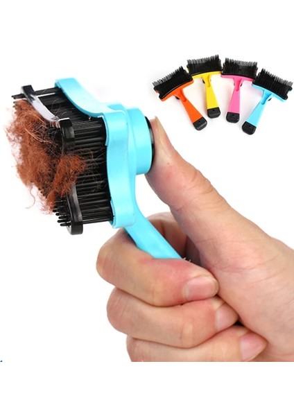 Sarı Stil 4 Renk Yavru Kedi Soluk Tarak Saç Fırçası Plastik Pet Köpek Küçük Köpekler Için Bakım Malzemeleri Kediler Fırçalar Evcil Hayvanlar Için Mascota Ürünleri (Yurt Dışından) fırsatları