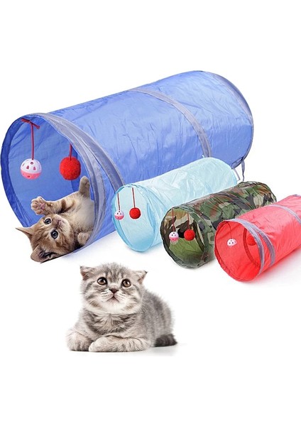 Mavi Stil 50X25CM Pet Tüneli Oyunu Kedi Rengi Kamuflaj Tüneli Komik Kedi Uzun Tünel Yavru Kedi Oyun Oyuncak Katlanabilir Büyük Kedi Oyuncakları Oyun Tüneli cm (Yurt Dışından) modelleri