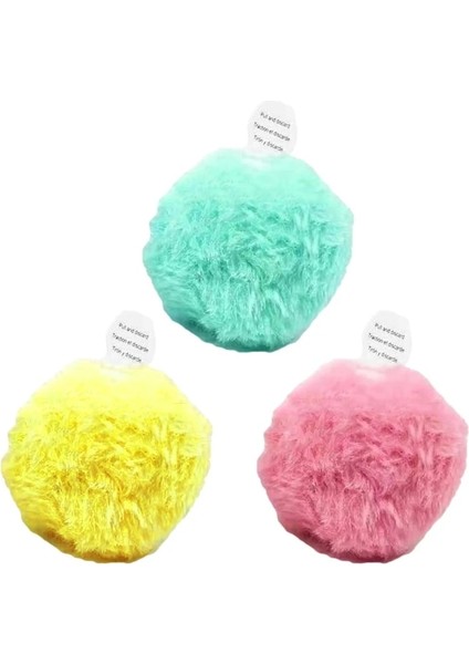Pembe Tarzı Gerçekçi Hayvan Cıvıl Cıvıl Sesler Kürklü Top Kedi Yavru Oyuncak Ponpon Peluş Top Etkileşimli Kicker Isırmaya Dayanıklı Kitty Molar Oyuncaklar (Yurt Dışından) modelleri
