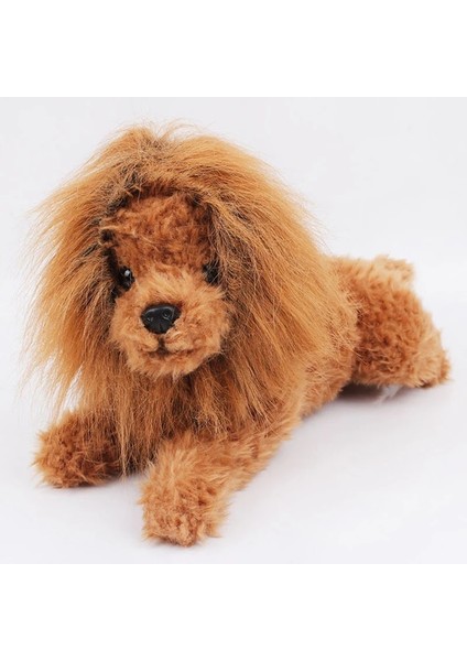 No.4 Tarzı 74CM Pet Köpek Aslan Yelesi Peruk Saç Dekor Köpek Peruk Saç Kostüm Büyük Orta Küçük Köpek Cadılar Bayramı Hediyesi Için Cosplay Komik Şapka Pet Giyim (Yurt Dışından) fırsatları