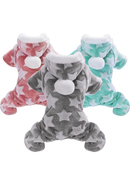 Pembe Tarzı 2xl Yumuşak Kedi Köpek Giysileri Polar Yavru Chihuahua Giyim Kışlık Mont Tulum Köpek Kostüm Küçük Orta Köpekler Kediler Için Kapşonlu Pijama (Yurt Dışından) indirimleri