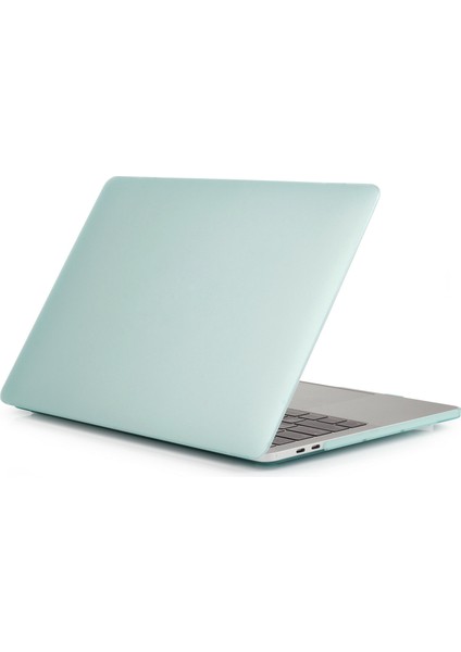 Macbook Air 13.6 2024 A3113 M3 Çip Uyumlu Kılıf Mat Doku Hardcase Kapak