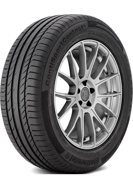 225/40 R18 88Y Ssr Rft Fr * Contisportcontact 5 Oto Yaz Lastiği (Üretim Yılı: 2024)
