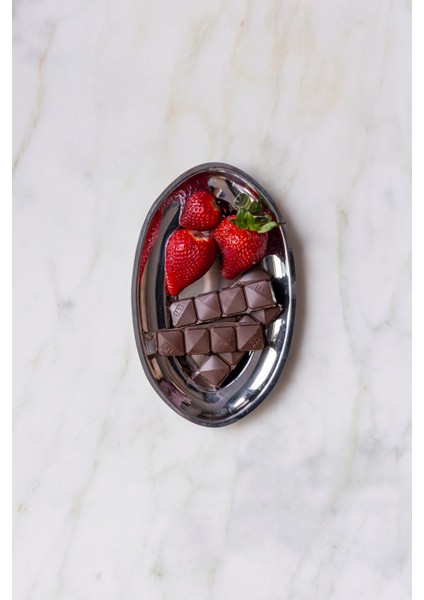 Royal Classy Gümüş Oval Sunum Tabağı & Sunum Tepsisi 20*13 cm fiyatları