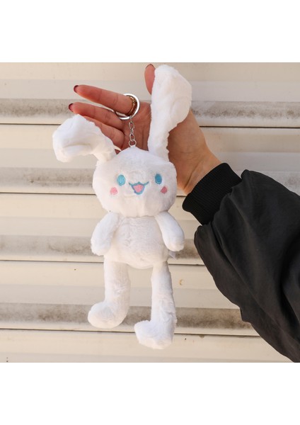 Sanrio Cinnamoroll Uzayan Kulaklı Peluş Anahtarlık
