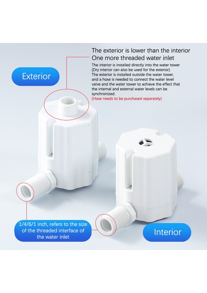 Tam Otomatik Su Seviyesi Kontrol Vanası Su Deposu Su Seviyesi Şamandıra Vanası Güneş Işığı Süper Mağaza (Yurt Dışından) indirimleri