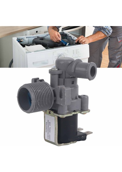 Yıkama Suyu Giriş Vanası, Yıkama Için Su Akış Kontrol Vanası AC220V (Yurt Dışından)