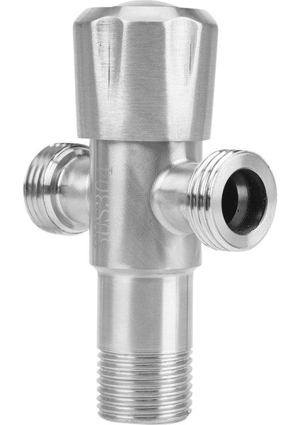 Lkpcıgcxm Çift Çıkışlı Açı Vanası 304 Paslanmaz Çelik Stop Vanası Anti-Sızıntı Sıcak ve Soğuk Evrensel Vana Banyo Aksesuarları (Yurt Dışından) fiyatları