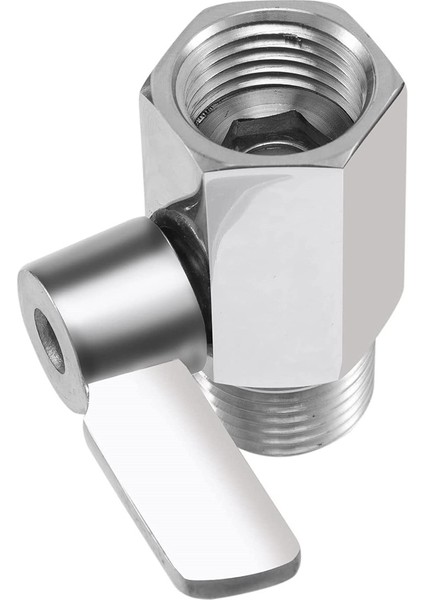 Duş Başlığı Kapatma Vanası, 304 Paslanmaz Çelik Mini Küresel Vana Npt Konu (1/2inç Erkek x 1/2inç Kadın) (Yurt Dışından) fırsatları