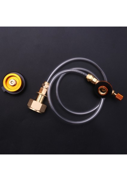 Açık Gaz Sobası Kamp Sobası Propan Dolum Adaptörü Brülör Lpg Düz Silindir Tankı Çoğaltıcı Şişe Adaptörü (Yurt Dışından) modelleri