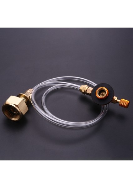 Açık Gaz Sobası Kamp Sobası Propan Dolum Adaptörü Brülör Lpg Düz Silindir Tankı Çoğaltıcı Şişe Adaptörü (Yurt Dışından) fırsatları