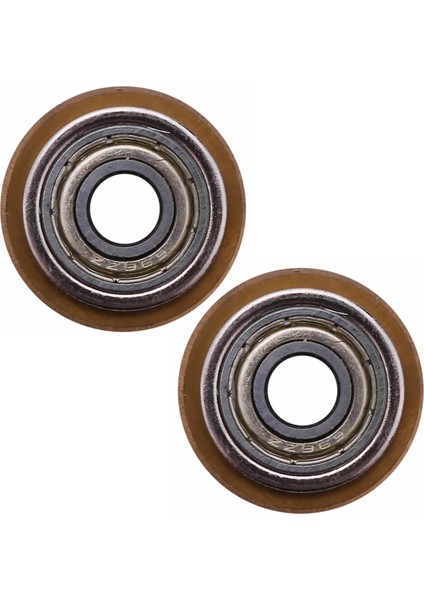 2x Titanyum Kaplamalı Kömürleşmiş Fayans Kesici Değişimi 22 x 6 x 6 mm Pirinç Tonu (Yurt Dışından)