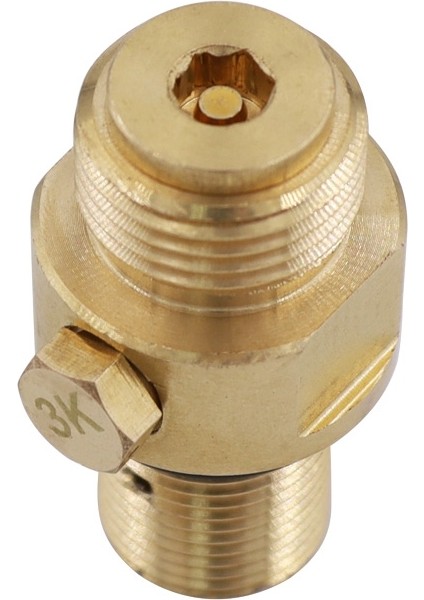 M18X1.5 Co2 Valf Adaptörü Değiştirilebilir Transverter, Soda Makinesi Değiştirilebilir Valf Için Uygun, Sodastream CGA320 Için Kullanılan (Yurt Dışından)