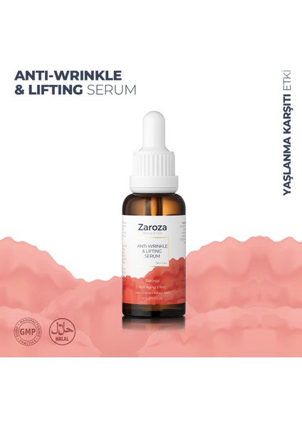 Yenileyici & Sarkma Karşıtı Retinol Serum 30 ml