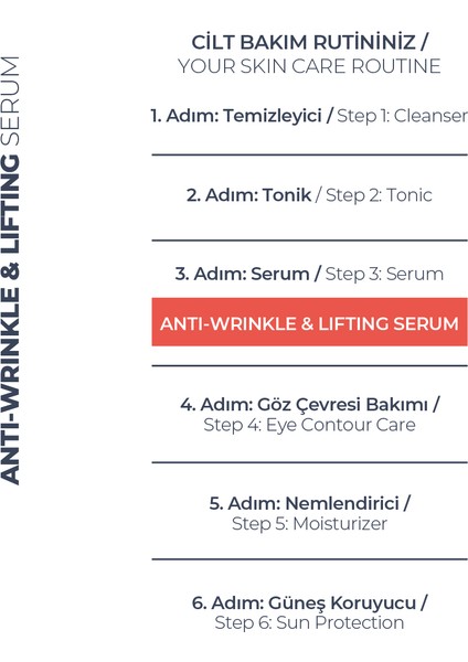 Yenileyici & Sarkma Karşıtı Retinol Serum 30 ml