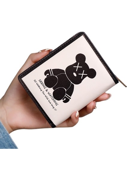 Bear Çok Fonksiyonlu Moda Cüzdan (Yurt Dışından)