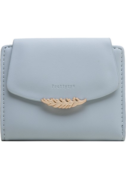 Basit Kişiselleştirilmiş Fermuarlı Katlanır Cüzdan (Yurt Dışından)