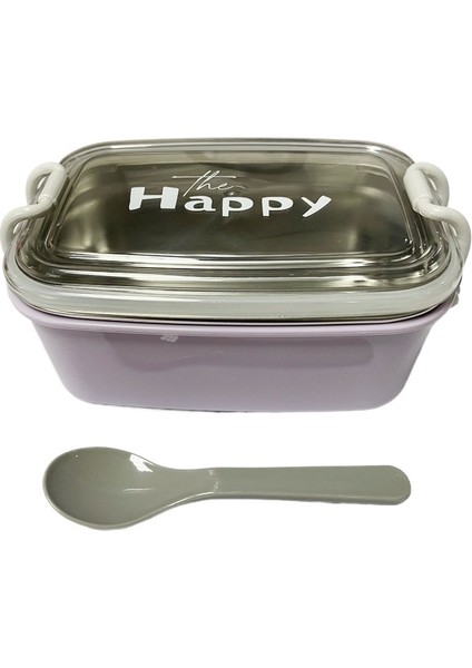 Taşınabilir Dikdörtgen Paslanmaz Çelik Öğle Yemeği Kutusu (Yurt Dışından)