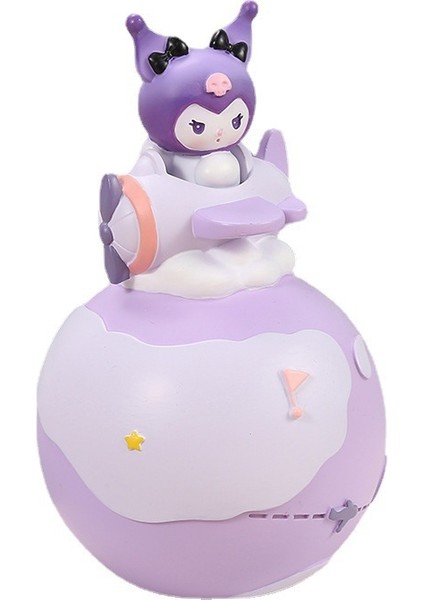 Ouqibaby Uzay Roketi Gezegen Kumbara (Yurt Dışından)