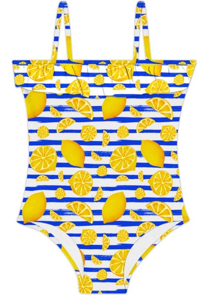 Kız Çocuk Cello Swimsuit Mayo