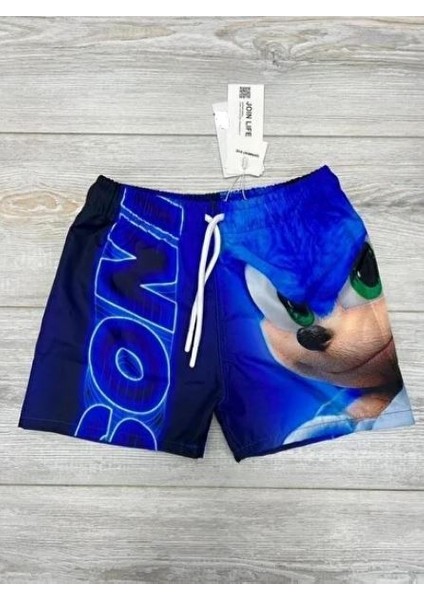 Erkek Çocuk Sonic Şort Boxer Mayo