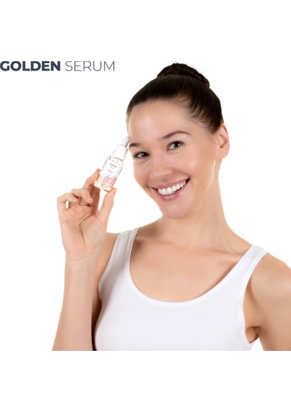 Yaşlanma Karşıtı Collagen & Niacinamide & 24K Altın Yapraklı Serum 30 ml