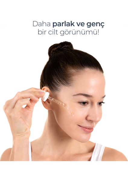 Yaşlanma Karşıtı Collagen & Niacinamide & 24K Altın Yapraklı Serum 30 ml