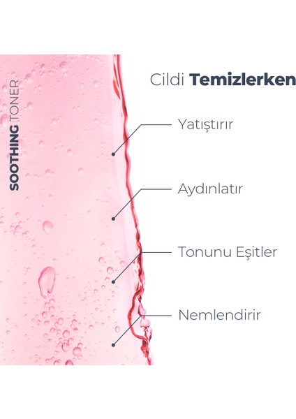 Nemlendirici Pembe Tonik Arbutin & Hyaluronic Asit & Calendula 200 ml
