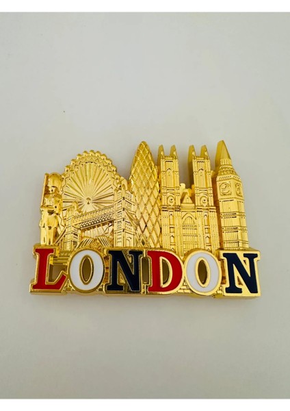 London Koleksiyonluk Metal Magnet