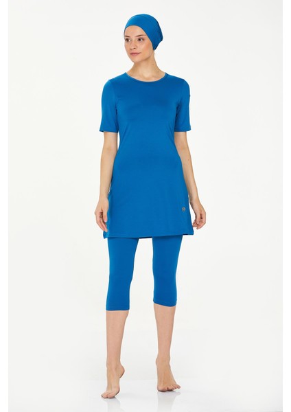 Kısa Kol Taytlı Yarı Kapalı Mayo Walt 0572 Petrol fırsatları