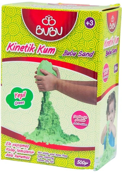 Kinetik Kum 500 Gr Yeşil