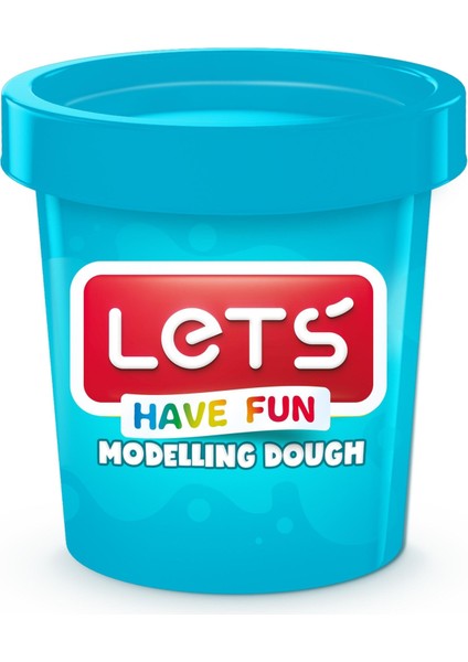 Lets Oyun Hamuru Tek Renk Mavi 150 Gr L-8340-3