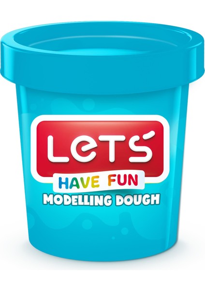Lets Oyun Hamuru Tek Renk Mavi 150 Gr L-8340-3