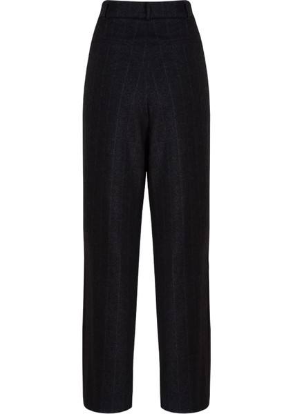 Önü Pileli Bol Paça Pantolon - Antrasit fiyatları