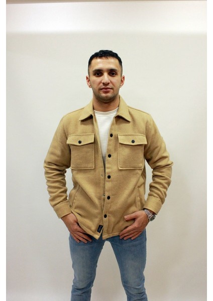 Caz 2001 Çıtçıtlı Cepli Erkek Oduncu Spor Gömlek Ceket fiyatları