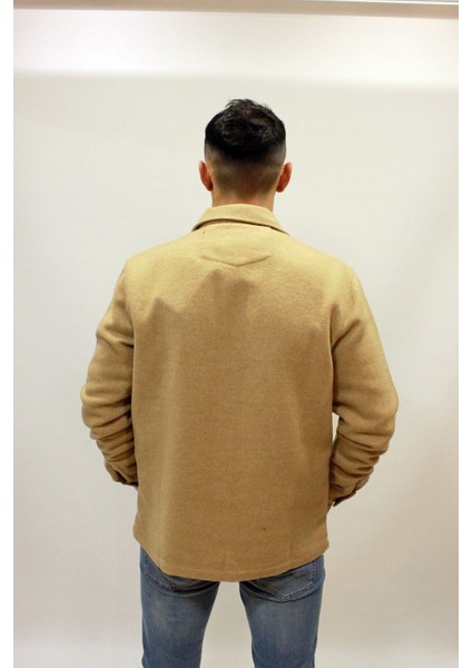 Caz 2001 Çıtçıtlı Cepli Erkek Oduncu Spor Gömlek Ceket indirimleri