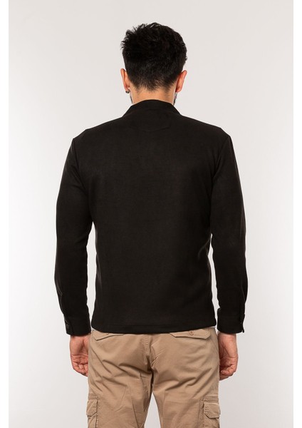 Caz 2001 Çıtçıtlı Cepli Erkek Oduncu Spor Gömlek Ceket fırsatları