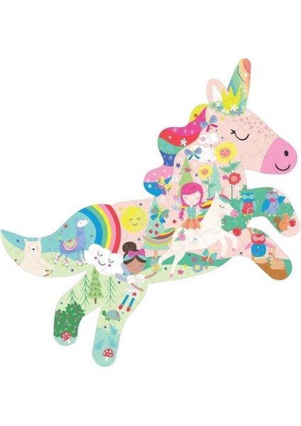 40 Parça “unicorn” Şekilli Yapboz