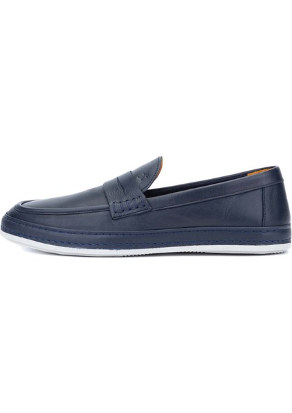 Erkek Deri Lacivert Loafer Ayakkabı 128 245532 Erk Ayk Y24 Lacıvert fiyatları