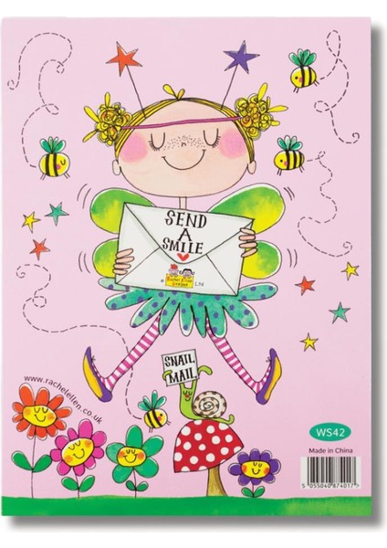 Rachel Ellen Desıgn XML Evreni Rachel Ellen Mektup Seti / Fairy Friends