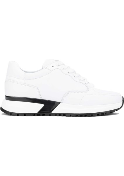 Erkek Deri Beyaz Sneakers & Spor Ayakkabı 381 19493 Erk Ayk Y24 Beyaz