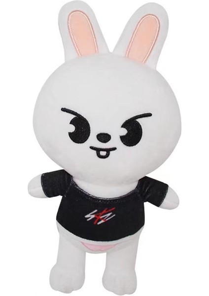Skzoo Bebek Peluş Oyuncak Sokak Çocukları Leeknow Hyunjin Beyaz Tavşan (Yurt Dışından)