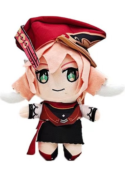 Karikatür Japon Animesi Genshin Impact Serisi Bebek Diluc Kaiya Tırmalama Bebek Küçük Bebek Barbara Amber Yanfei (Yurt Dışından)