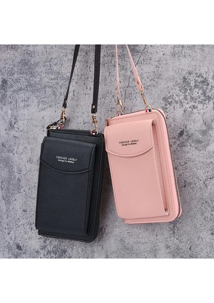 Mavi Stil Pu Lüks Çanta Bayan Çanta Woma Bayanlar El Çantaları Kadın Crossbody Çanta Çanta Debriyaj Telefonu Cüzdan Omuzdan Askili Çanta (Yurt Dışından)