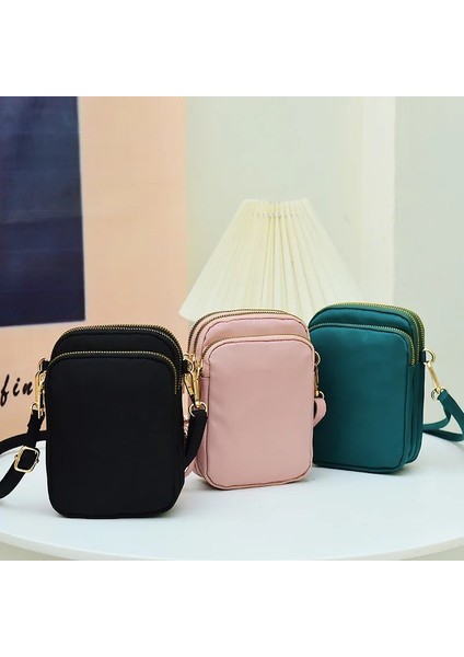 No.2 Tarzı Moda Kadın Crossbody Fermuar Cep Telefonu Omuzdan Askili Çanta Bayan Kadın Çok Fonksiyonlu Çanta Bilek Çanta Yeni Orts Cüzdan (Yurt Dışından)