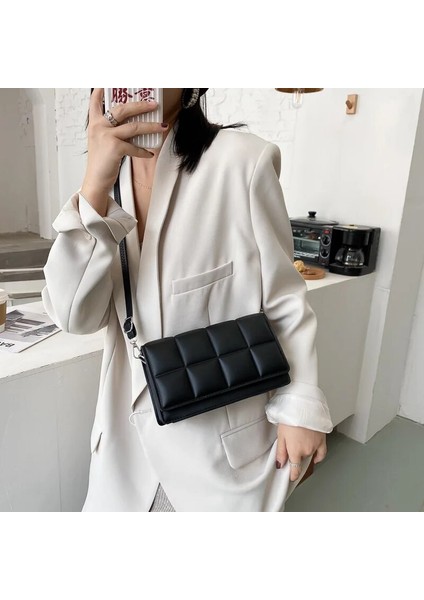 Gri Tarzı 21X12X7CM Kadın Çantası Sonbahar Kış Yeni Kadın Edebi Tek Omuzdan Askili Çanta Azınlık Tasarım Çapraz Vücut Çanta Trendi Kadın Çantası Bolsos (Yurt Dışından) fiyatları