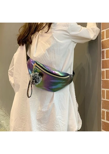 C Stili Fanny Paketi Kadın Bel Çantası Erkekler Kemer Kılıfı Bel Paketi Kadın Muz Çantası Kadınlar Için Bayanlar Moda Seyahat Omuz Çanta Kemer Çantası (Yurt Dışından)