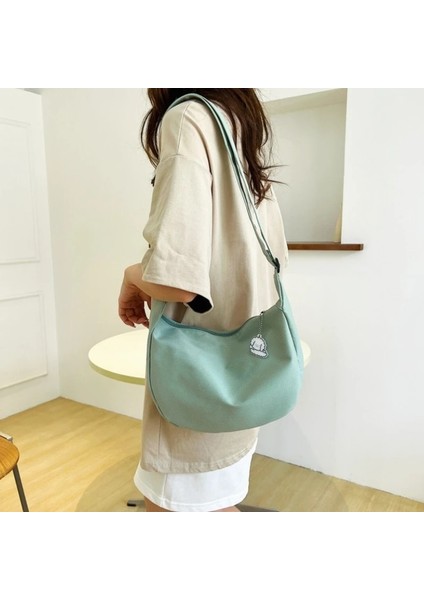 Mor Tarzı 23X8X20CM Omuz Çantaları Kadın Katı Harajuku Tüm Maç Basit Çok Fonksiyonlu Çanta Büyük Kapasiteli Crossbody Çanta Kadın Gençler Için Çanta (Yurt Dışından) modelleri