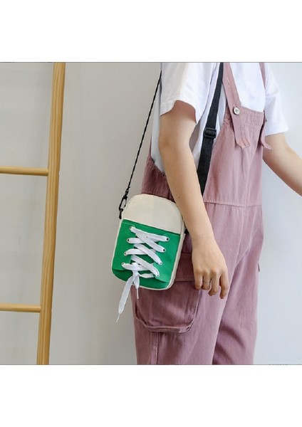 Siyah Stil Yeni Kadın Çantası Kanvas Çanta Moda Yaratıcı Kişilik Ayakkabı Şekli Omuz Crossbody Çanta Kadın Komik Çanta ve Çantalar (Yurt Dışından) modelleri