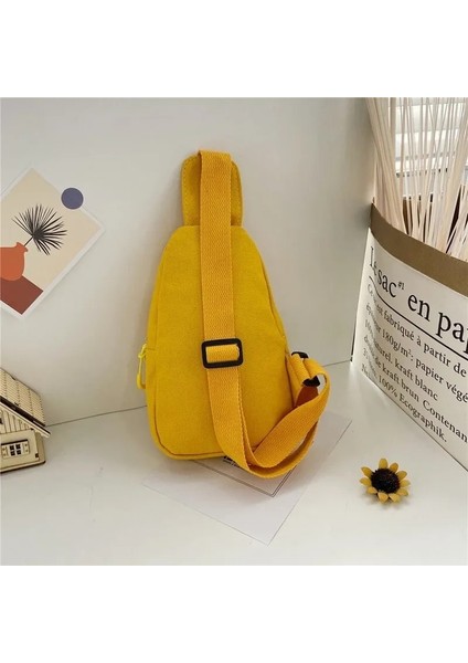 Sarı Stil Göğüs Çantası Bahar ve Yaz Yaratıcı Tarzı Omuz Susam Sokağı Buruşuk Krizantem Aşınmaya Dayanıklı Messenger (Yurt Dışından) indirimleri